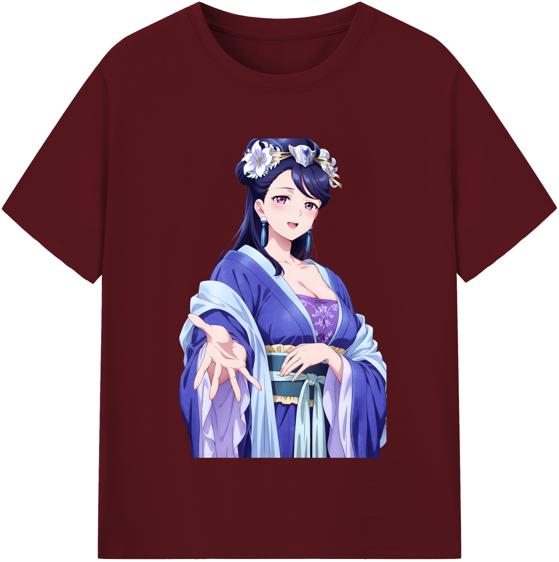 （画像用） 薬屋のひとりごと The Apothecary Diaries 綿100％半袖Tシャツ（フロントプリント）